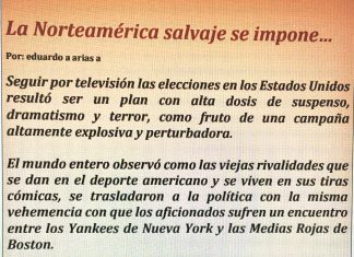 La Norteamérica salvaje se impone…